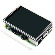 Raspberry Pi display 3.5 inch  touch screen hdmi support 2B / 3B / 4B