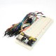 Breadboard Line Experiment Kit MB-102+ DuPont Line + Breadboard Power Module Electronic DIY Development Board