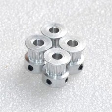 Aluminum Alloy Timing Pulley 2GT 16 Tooth Bandwidth 6 Inner Hole 5 GT2 16Z Drive Pulley