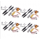  Universal RC Quadcopter Part Kit 1045 Propeller(1pair) + HP 30A Brushless ESC + A2212 1000KV Outrunner Brushless Motor