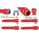 Sink wrench multifunctional bathroom faucet washbasin installation artifact set simple repair and disassembly household tools