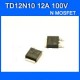 TD12N10 12A/100V/165MR/56W