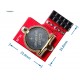 Raspberry Pi RTC clock module battery is removable and replaceable