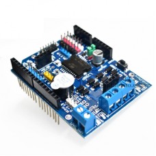 L298P Motor Shield motor drive compatible with Arduino (long needle row mother) 