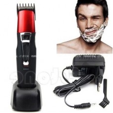 men electric rechargeable shaver razor beard hair clipper