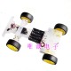 Smart Car Chassis 4 Motor + Servo