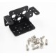 MG995 996 steering gear head bracket Two degrees of freedom