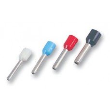 Wire Copper Crimp Insulated Cord Pin End Terminal (Red) 0.75mm
